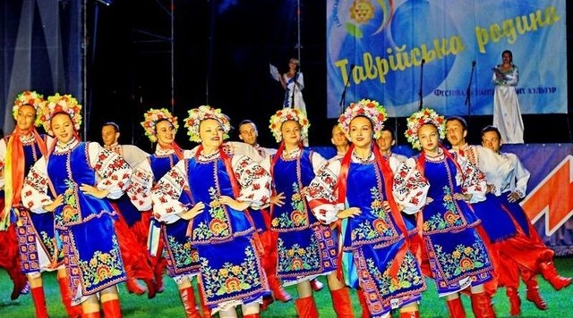 В Геническе прошел фестиваль «Таврическая семья»