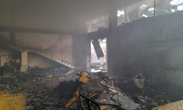 Россияне разрушили склады гуманитарной помощи ОКК и других организаций