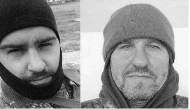 Отца и сына, защищавших Херсонщину, похоронили в родном селе Луганка