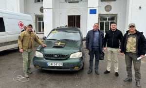 В Новорайской громаде появился новый автомобиль