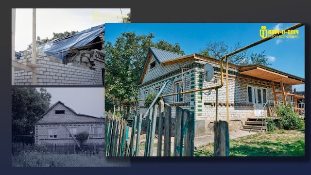 Черкасские строители восстановили на Херсонщине 96 домов
