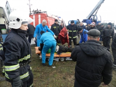 Сложнейшая операция по спасению человека продолжалась всю ночь