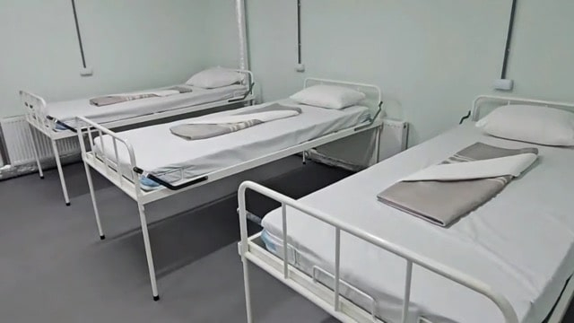 В укрытии одной из больниц обустроено отделение реабилитации