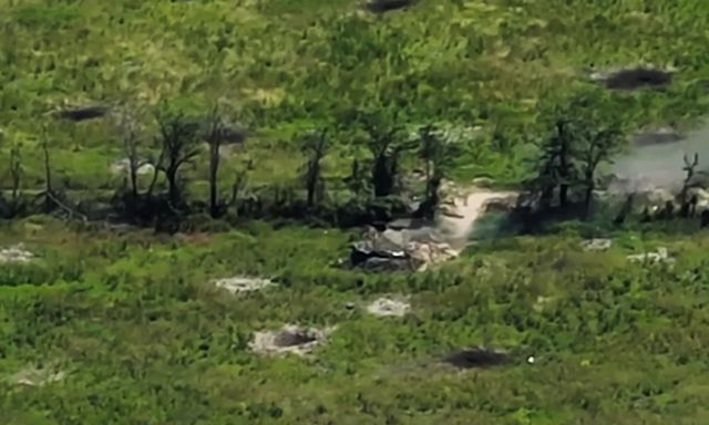 Одесские гвардейцы уничтожили вражеский наблюдательный пункт