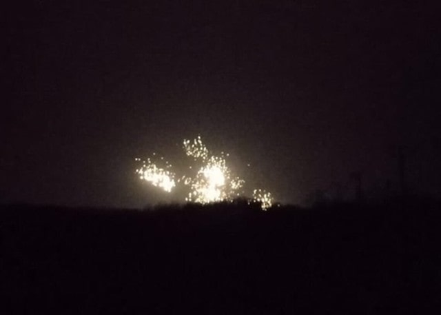 Россияне обстреляли Херсон зажигательными снарядами
