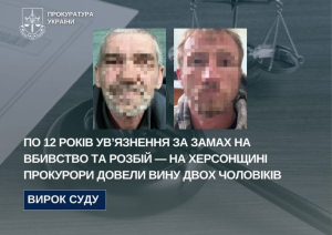 Суд огласил приговор гражданам, покушавшимся на убийство жительницы села Ищенка