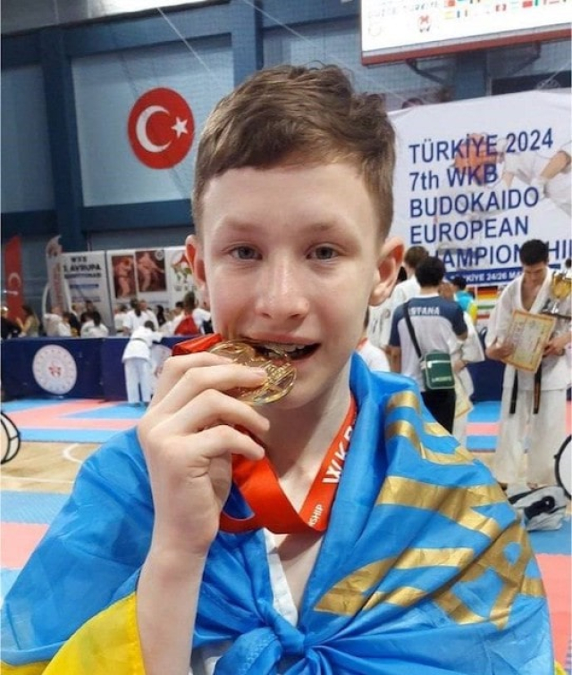 Херсонец занял 1 место на чемпионате Европы по киокушин БуДо каратэ