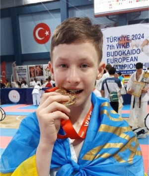 Херсонец занял 1 место на чемпионате Европы по киокушин БуДо каратэ