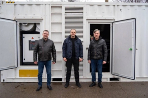 КП «Херсонтеплоэнерго» получило мощный генератор