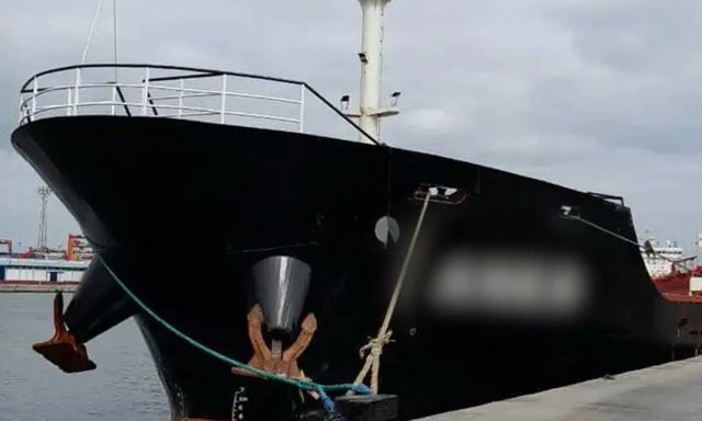Задержано судно, груженое херсонским и запорожским зерном