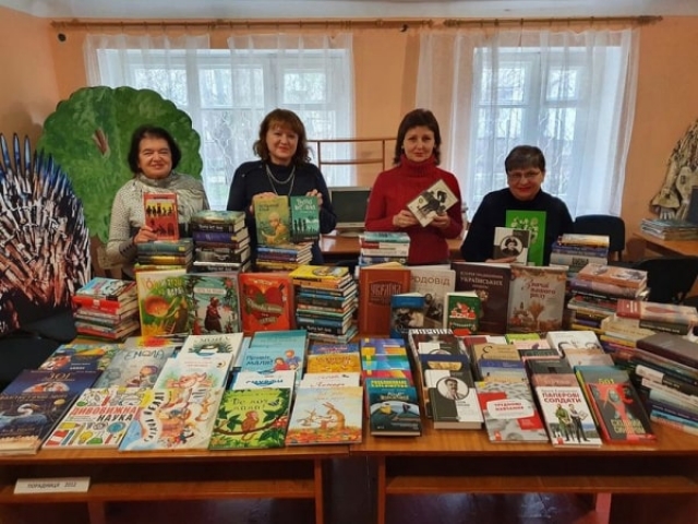 Библиотеки Новой Каховки получили свыше 800 книг