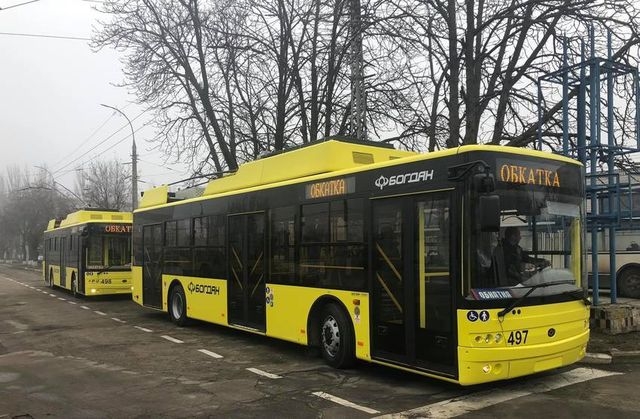 В областной центр пришли новые троллейбусы