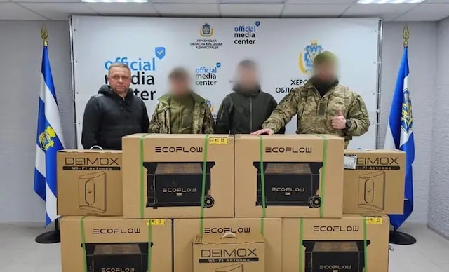 Защитникам Украины на Херсонщине переданы станции усиления сигнала