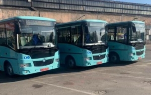 В Херсон прибыла очередная партия новых автобусов