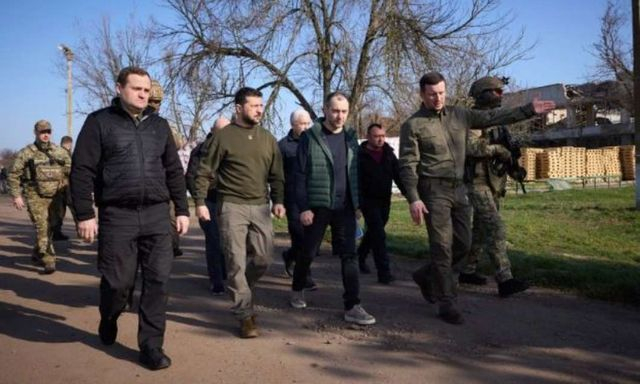 Президент Украины провел на Херсонщине совещание по вопросам безопасности региона