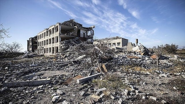 В разрушенном Посад-Покровском построены первые пять домов