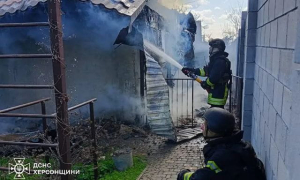 Российские атаки дронами спровоцировали восемь пожаров