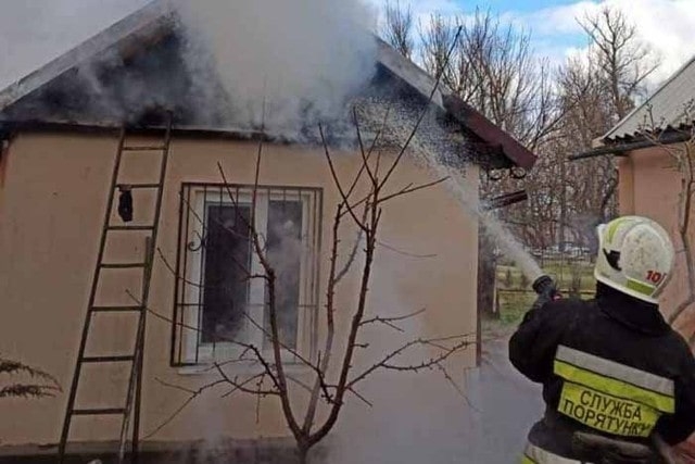 На левом берегу Днепра во время пожара на даче погиб сторож