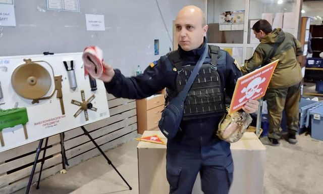 Создан передвижной класс по минной безопасности