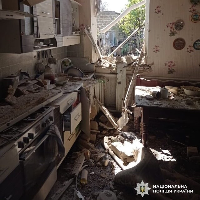 Семь человек ранены на правобережье в результате российских обстрелов