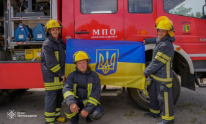 В Бериславском районе появилось еще одно подразделение местной пожарной охраны