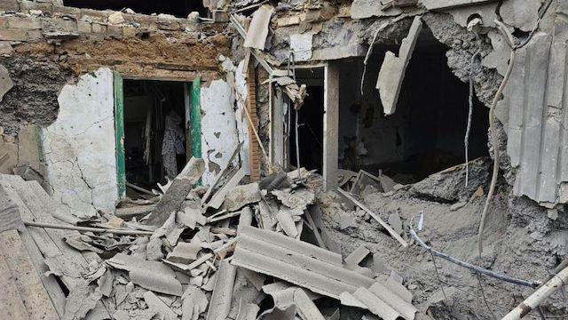 Во время обстрелов правобережья пострадали пятеро местных жителей