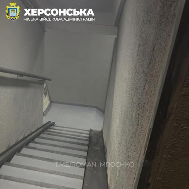В Херсоне подготовлено еще одно укрытие для гражданского населения