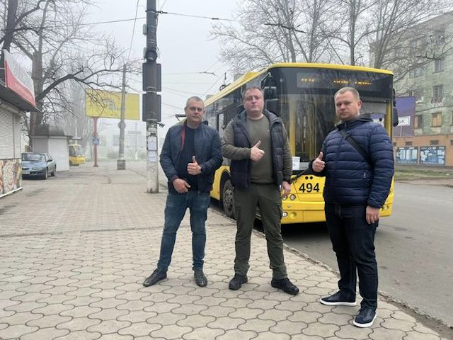 В Херсоне на маршруты вышли 20 троллейбусов, проезд в них - бесплатный