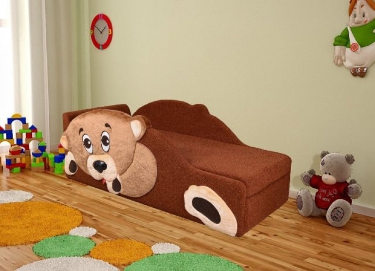 Диван-кровать в детскую комнату: современные идеи, фото