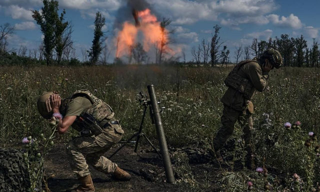 Украинские морпехи в Крынках нанесли врагу большие потери