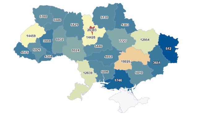 В Херсонской области в течение этого года зарегистрировано свыше 1,7 тысячи новых ФЛП