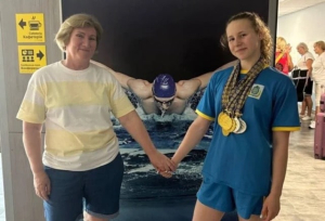Пловчиха Анастасия Дитяткова на чемпионате Украины завоевала 11 медалей
