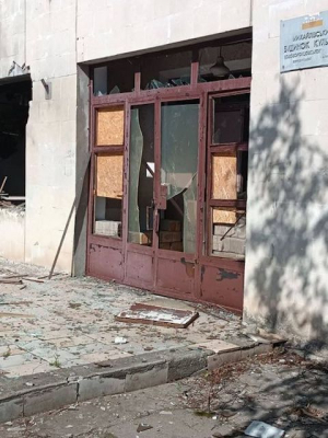 Оккупанты атаковали дроном-камикадзе Дом культуры в селе Михайловка