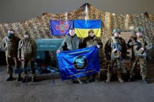 Нацгвардейцам передана партия беспилотников от Новокаховской громады