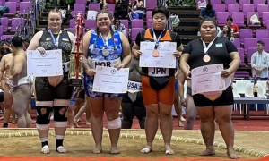 Херсонская спортсменка завоевала золотую медаль на чемпионате мира по сумо