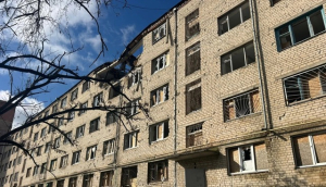 Армия РФ в очередной раз обстреляла общежитие Херсонского государственного университета