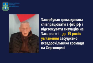 Жителя Херсонщины приговорили к 15-ти годам лишения свободы