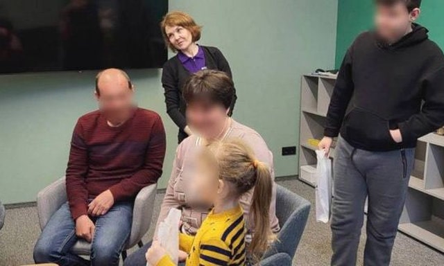 Семья с двумя детьми вырвалась из оккупированной территории