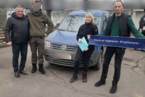 Литовские партнеры доставили автомобили защитникам Херсонщины