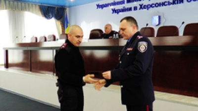 Статус участника АТО получили 64 херсонских милиционера