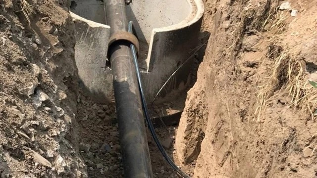 В поселке Нововоронцовка продолжается ремонт водопровода