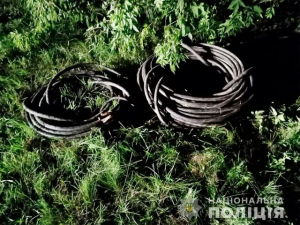 Трое уроженцев Днепропетровщины воровали кабель в Херсонской области