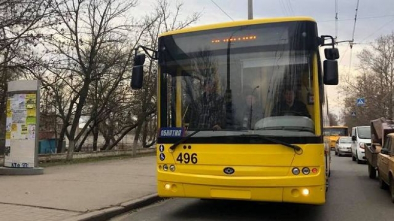 На улицах Херсона появились новые троллейбусы