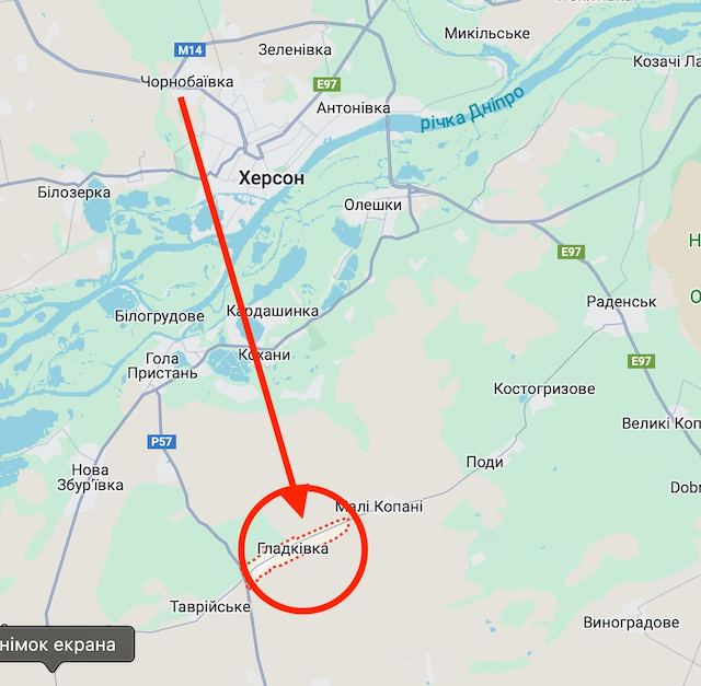 Силы обороны нанесли удар по скоплению врага в с. Гладковка