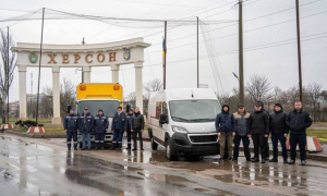 Херсонские бригады оправились в Киев восстанавливать поврежденные объекты