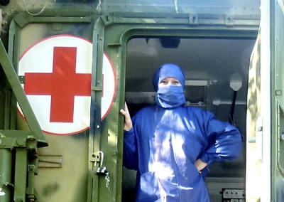 Бойцов приграничной зоны обследуют медики