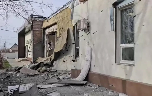 Оккупанты разрушили медицинскую амбулаторию в Чернобаевке