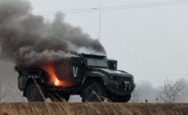Крымские партизаны взорвали автомобиль с четырьмя важными россиянами