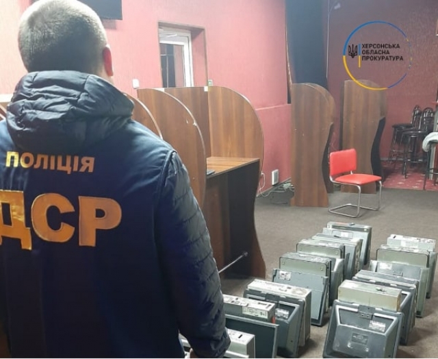 В Новой Каховке прикрыли незаконный игорный клуб
