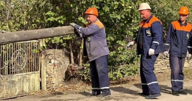 Бригады «Кировоградоблэнерго» снова приехали на Херсонщину